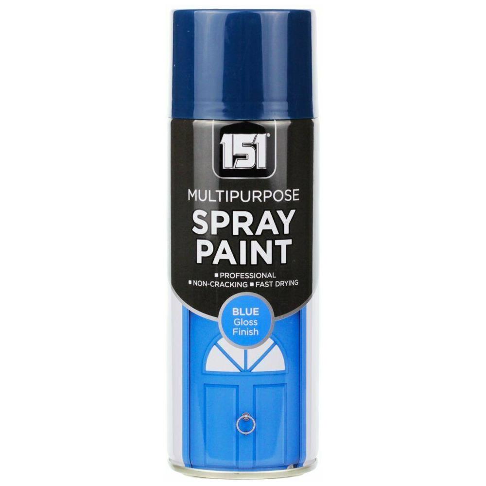 151 All Purpose Blue Gloss Spray Paint 400ml