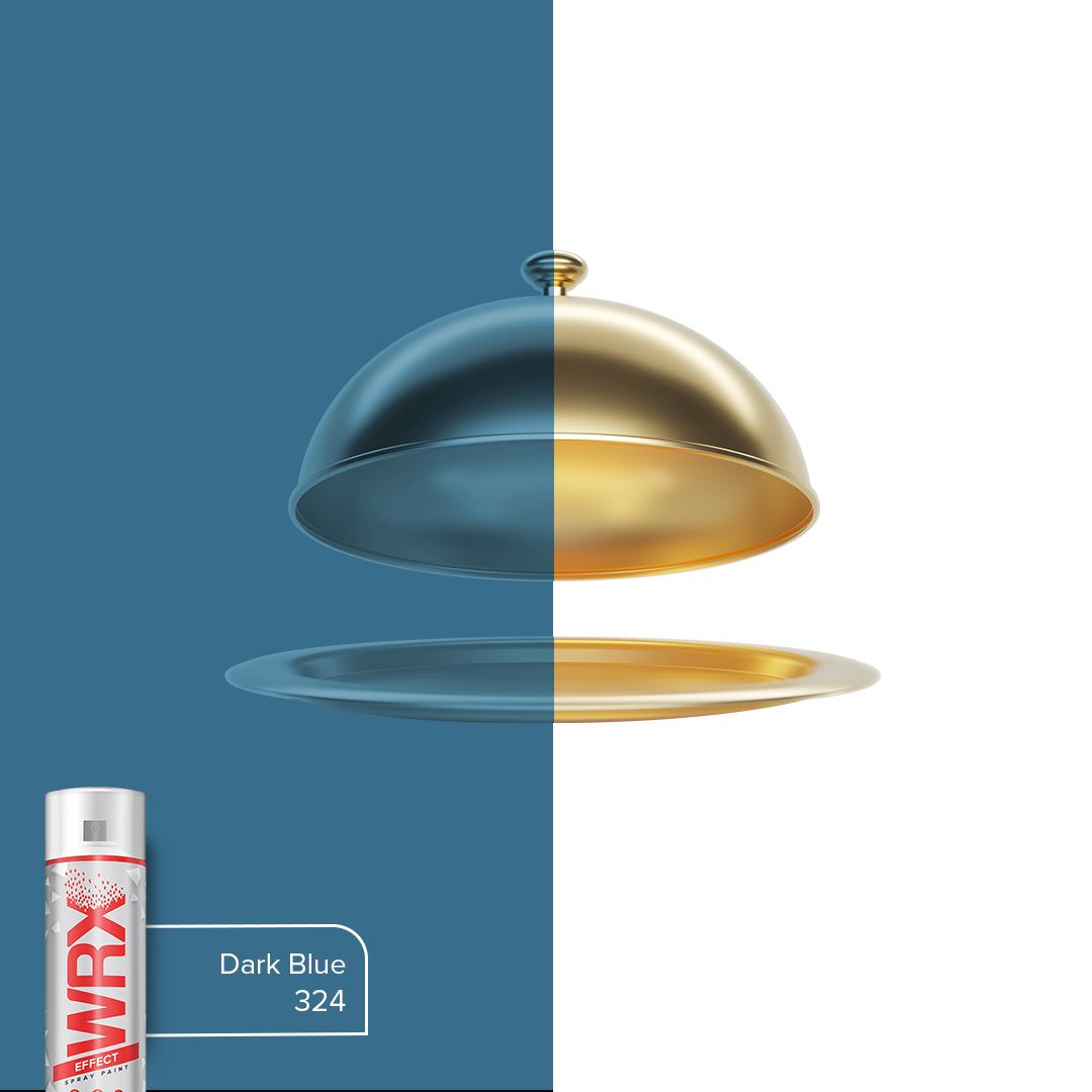 WRX Flat Dark Blue 324 Spray Paint 400ml