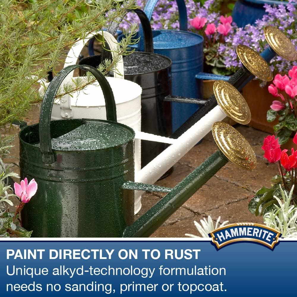 1X - Hammerite Hammered Copper Paint 750ml Direct to Rust Metal Paints