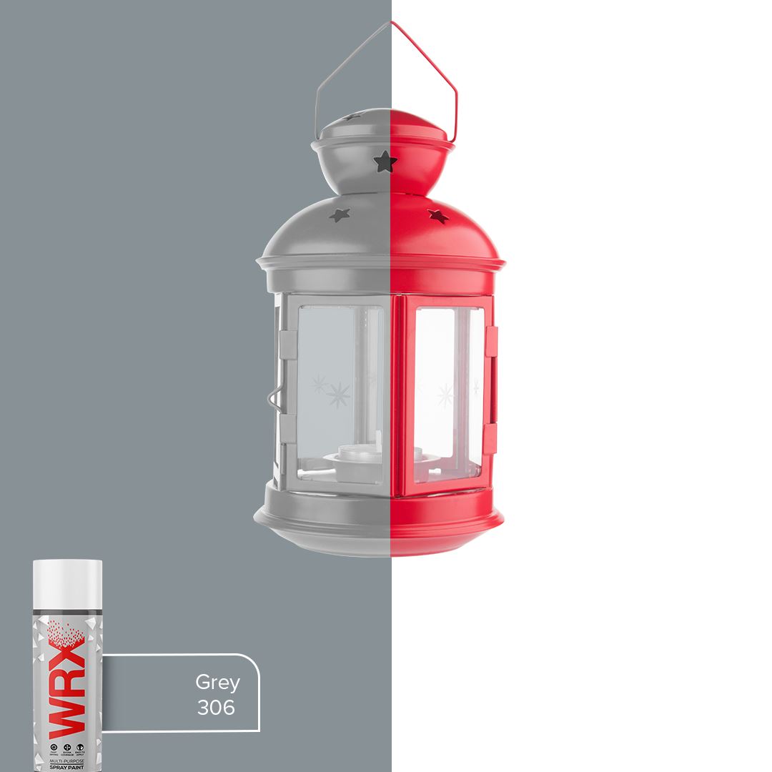 WRX Gloss Grey 306 Spray Paint Acrylic 400ml