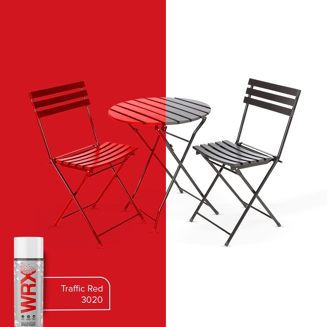 WRX Traffic Red Multi Purpose Spray Paints 400ml