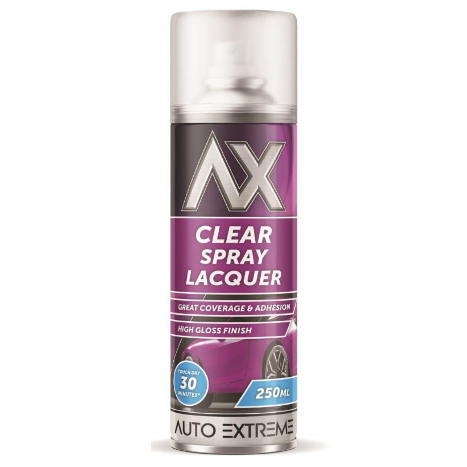 Auto Clear Lacquer Spray Paint 250ml - Auto Extreme