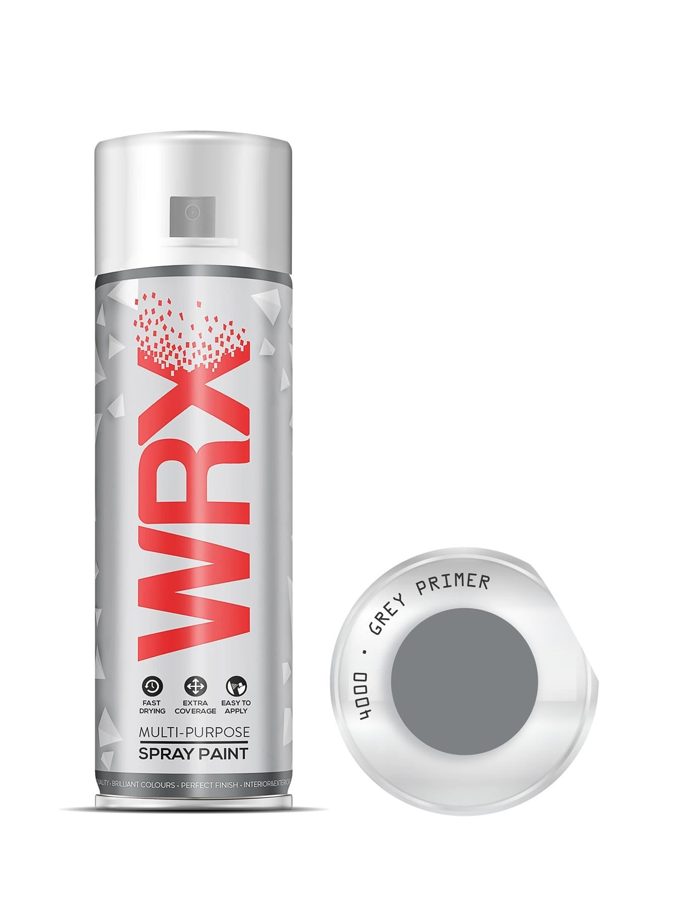 WRX Grey Primer Multi Purpose Spray Paints 400ml