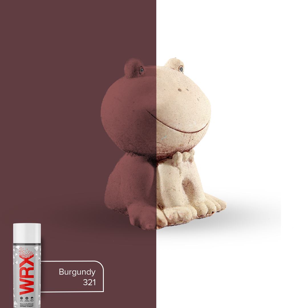 WRX Flat Burgundy 321 Spray Paint 400ml