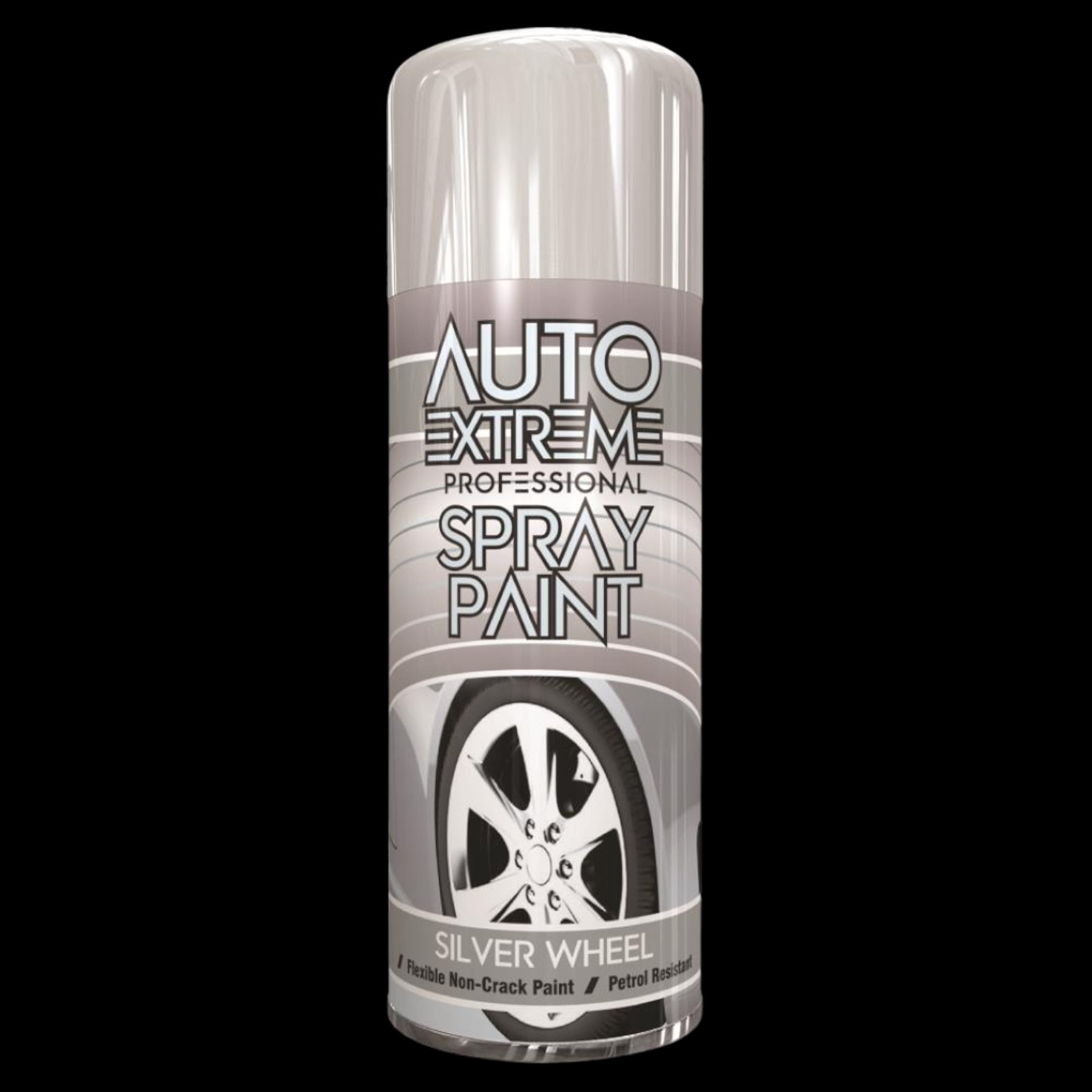 Silver Wheel Spray Paint Aerosol Auto Car Lacquer Restore Metal 400ml