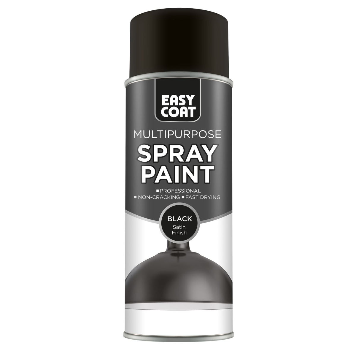 151 Black Satin Spray Paint 400ml