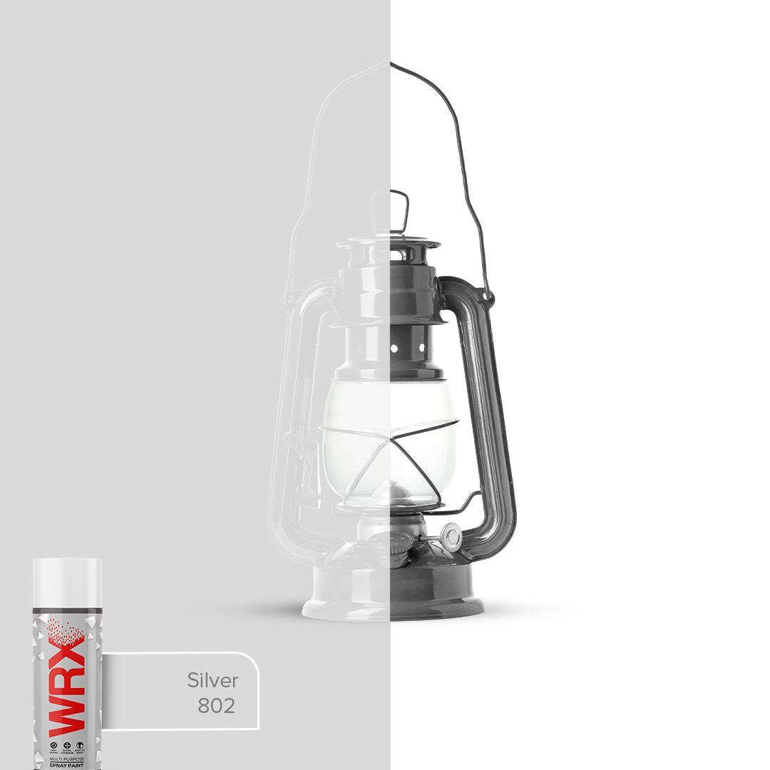 WRX Silver 802 Spray Paint Acrylic 400ml