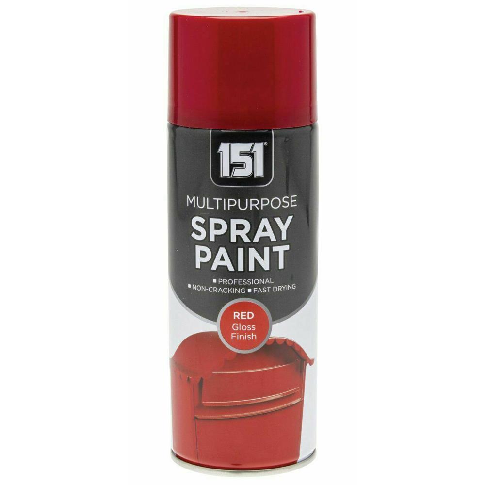 151 All Purpose Red Gloss Spray Paint 400ml