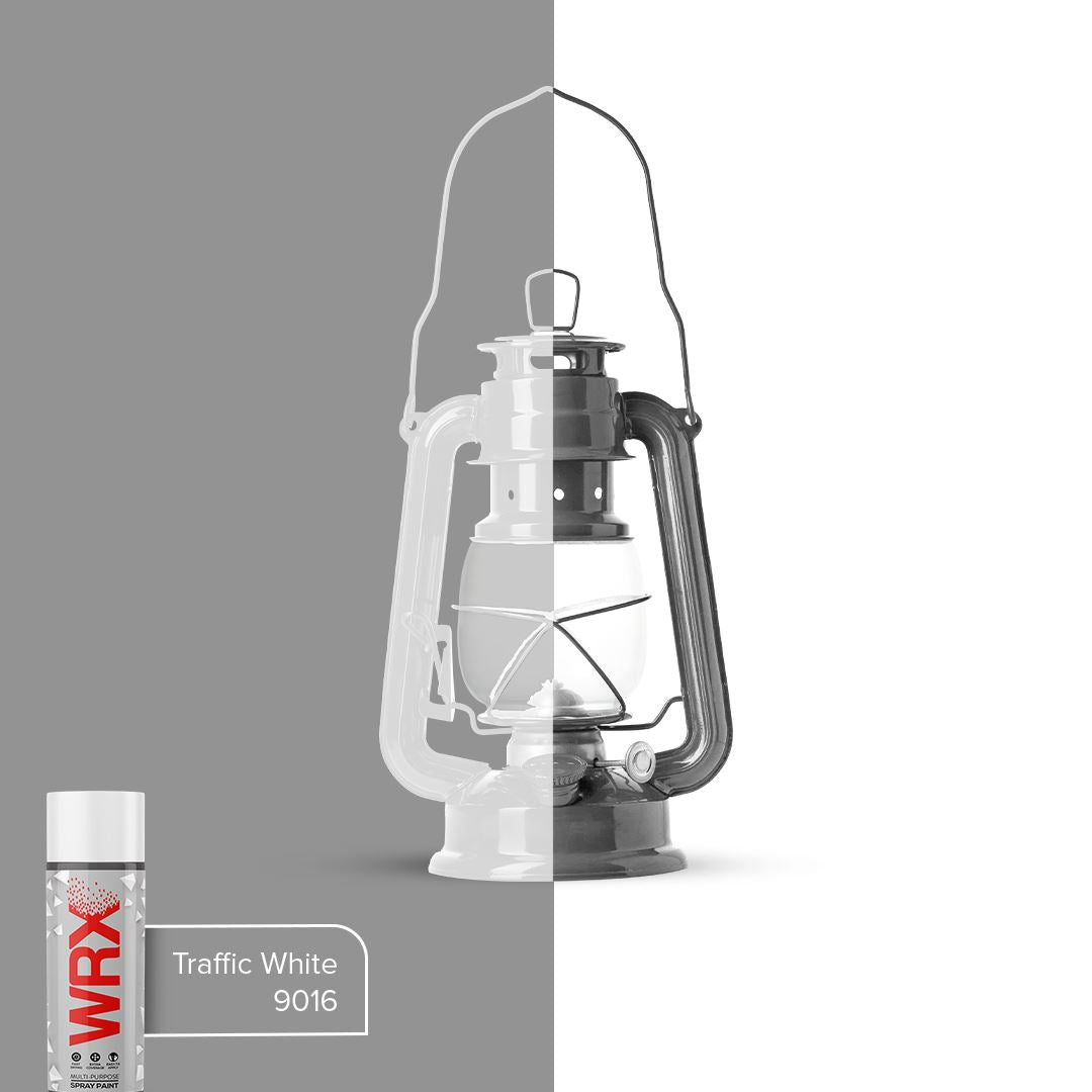 WRX Traffic White Multi Purpose Spray Paints 400ml