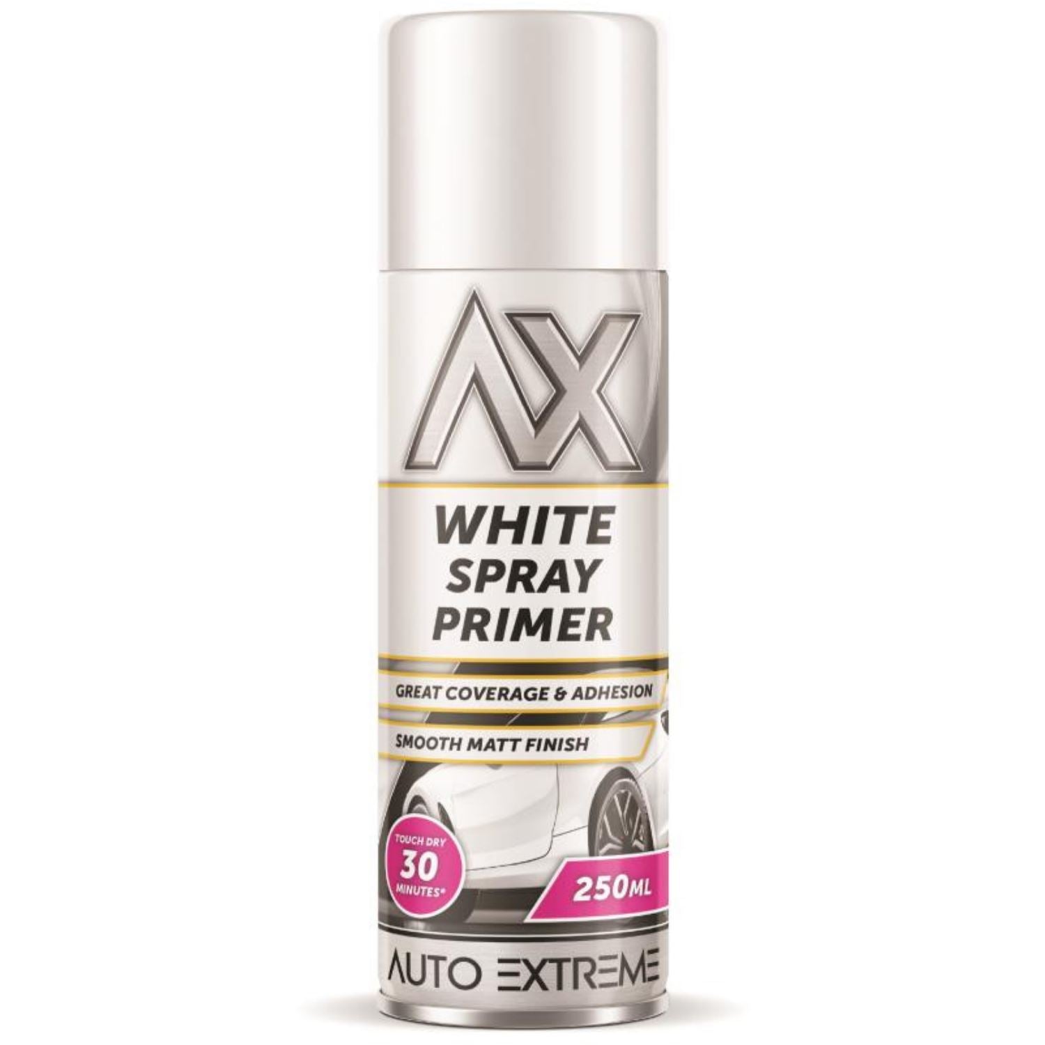 Auto White Primer Spray Paint 250ml - Auto Extreme