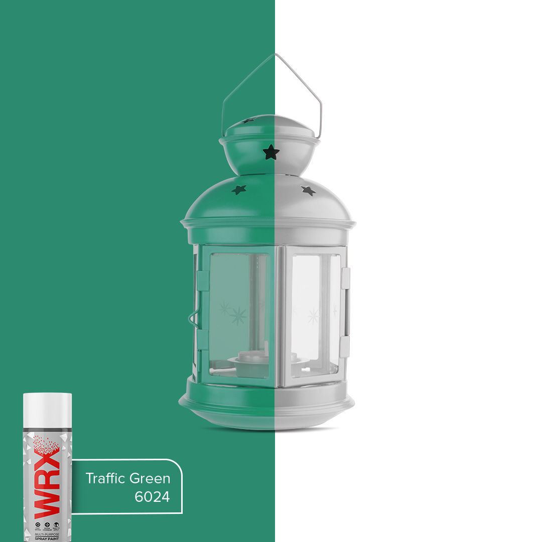 WRX Traffic Green Multi Purpose Spray Paints 400ml