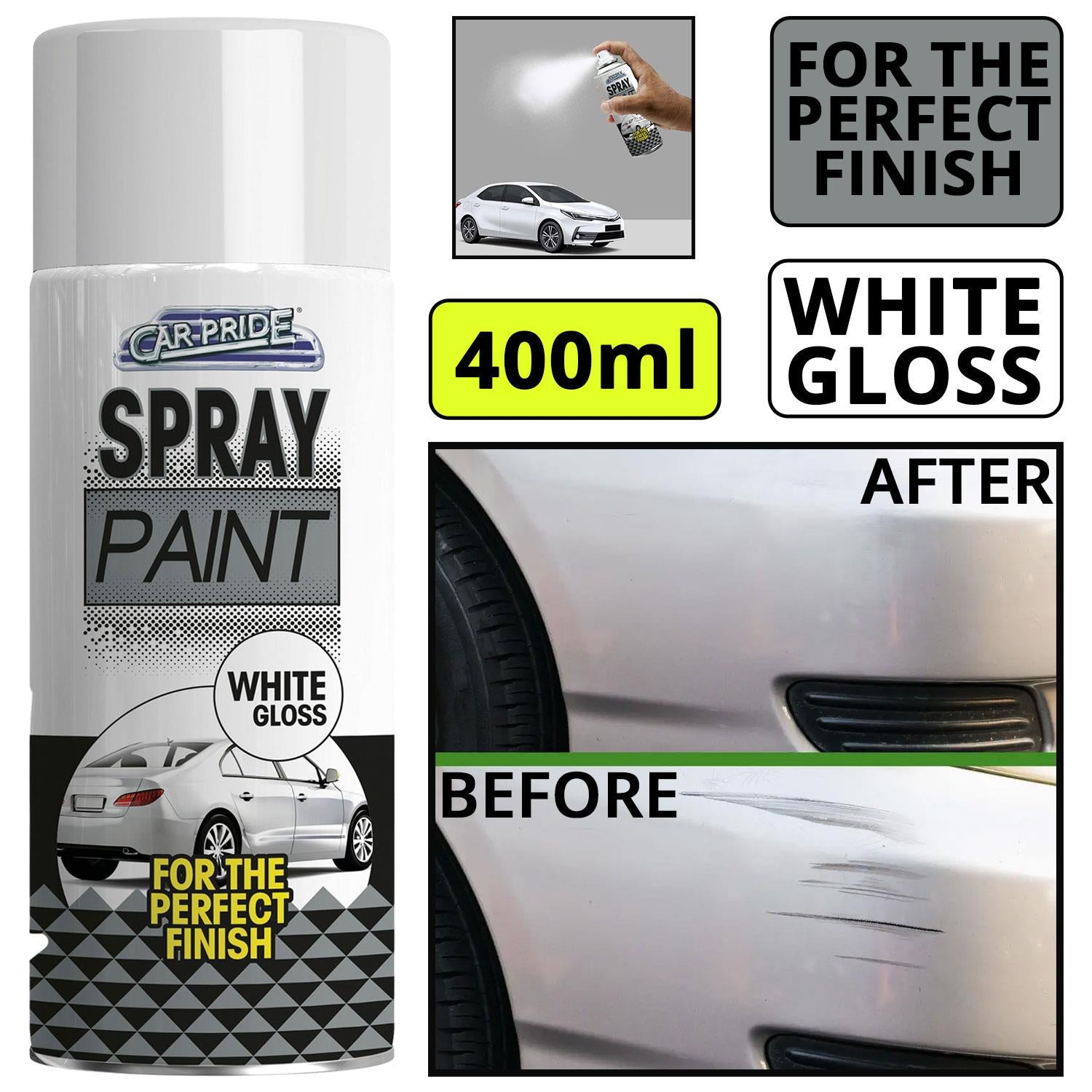 Spray Per Vernice Bianco Lucido AUPROPAINT GLOSS Vernice Per Auto - Foto 1