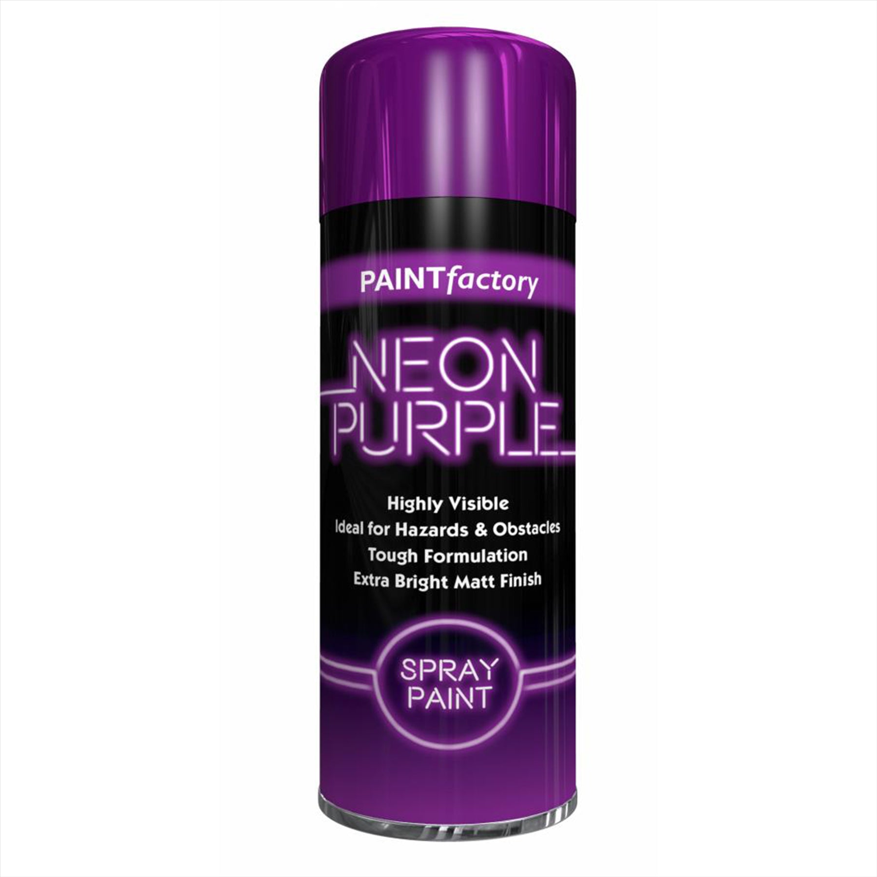 Fluorescent Neon Purple Spray Paint 200ml - Paint Factory