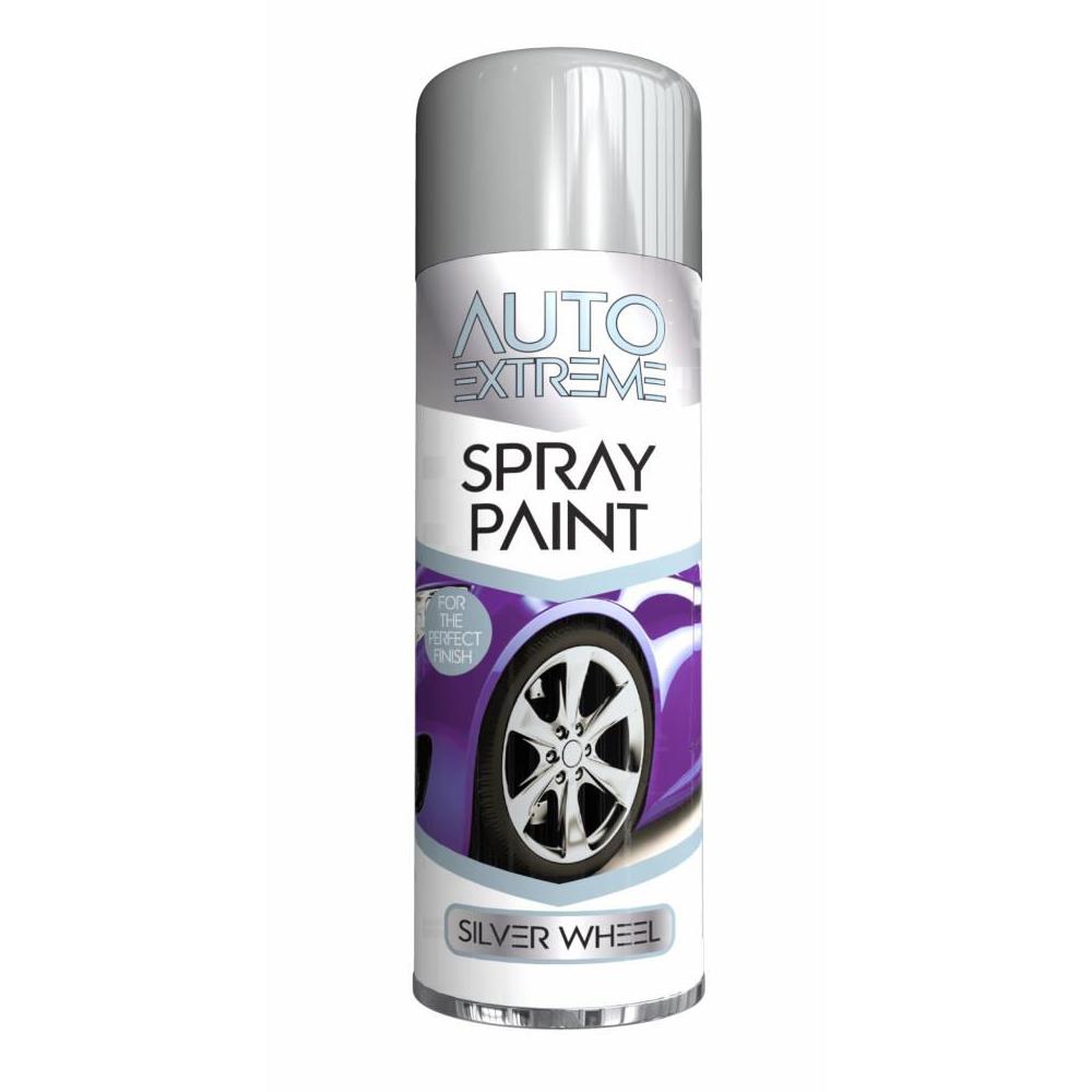 Silver Wheel Gloss Spray Paint 250ml - Auto Extreme