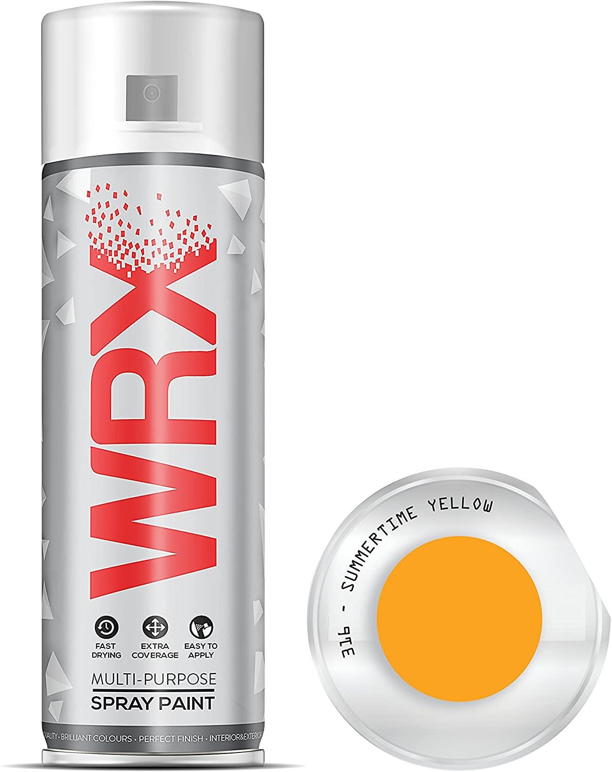 WRX Flat Summertime Yellow 316 Spray Paint 400ml