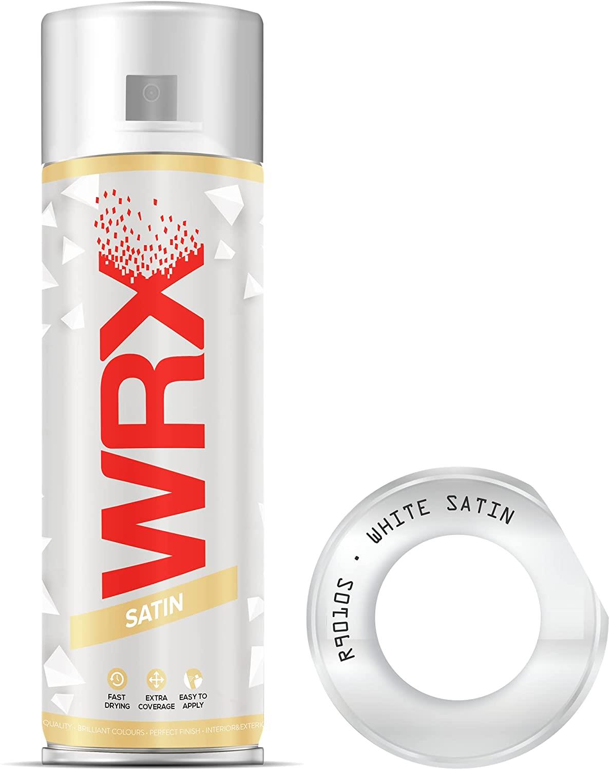 WRX Satin White R9010S Spray Paint 400ml