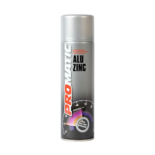 Promatic Alu Zinc Aerosol Spray Paint 500ml