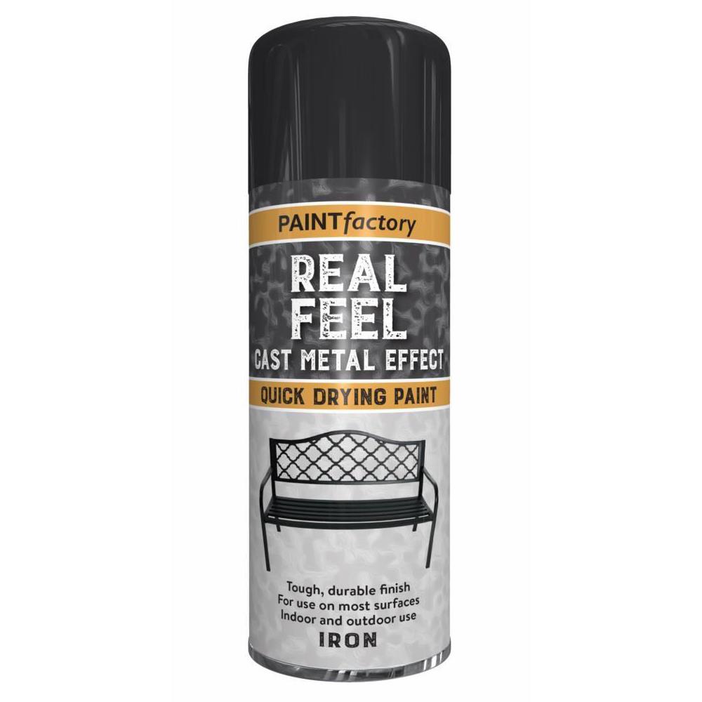 Cast Iron Effect Spray Paint 400ml - Paint Factory