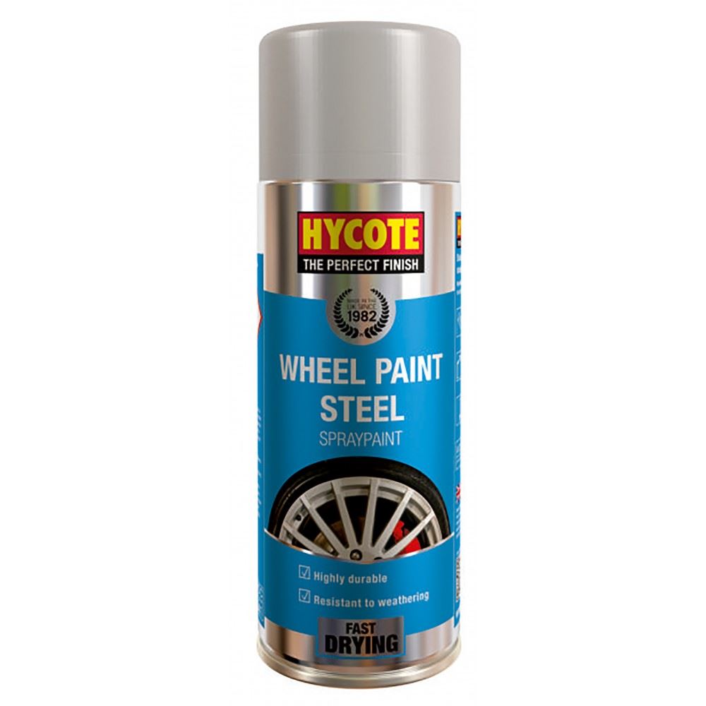 Hycote Wheel Paint Steel Spray Paint 400ml