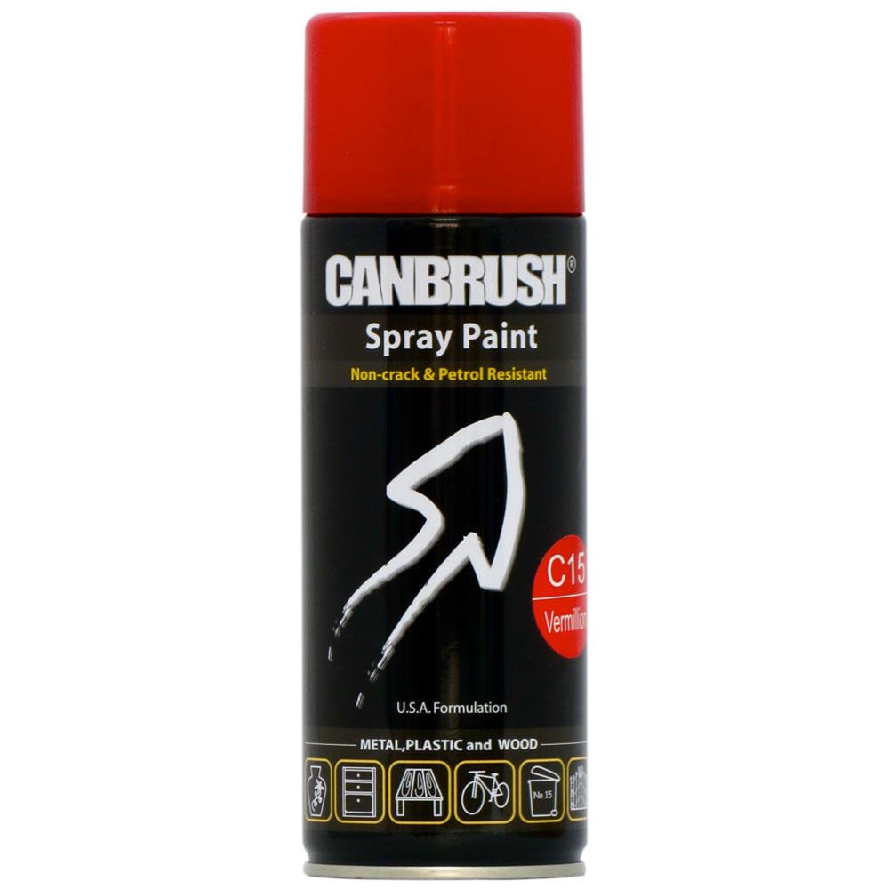Canbrush C15 Vermillion Spray Paint 400ml