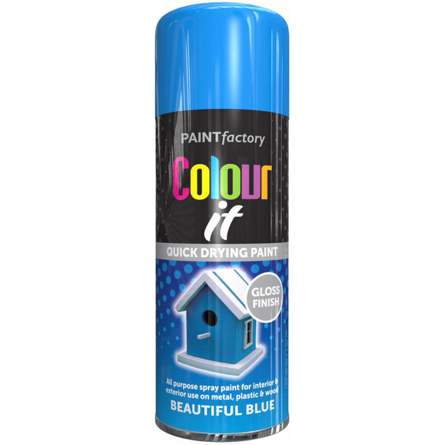Paint Factory Beautiful Blue Spray Paint 400ml
