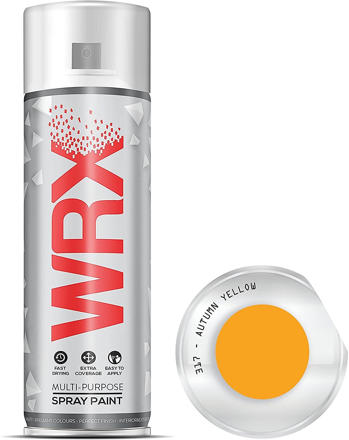 WRX Flat Autumn Yellow 317 Spray Paint 400ml