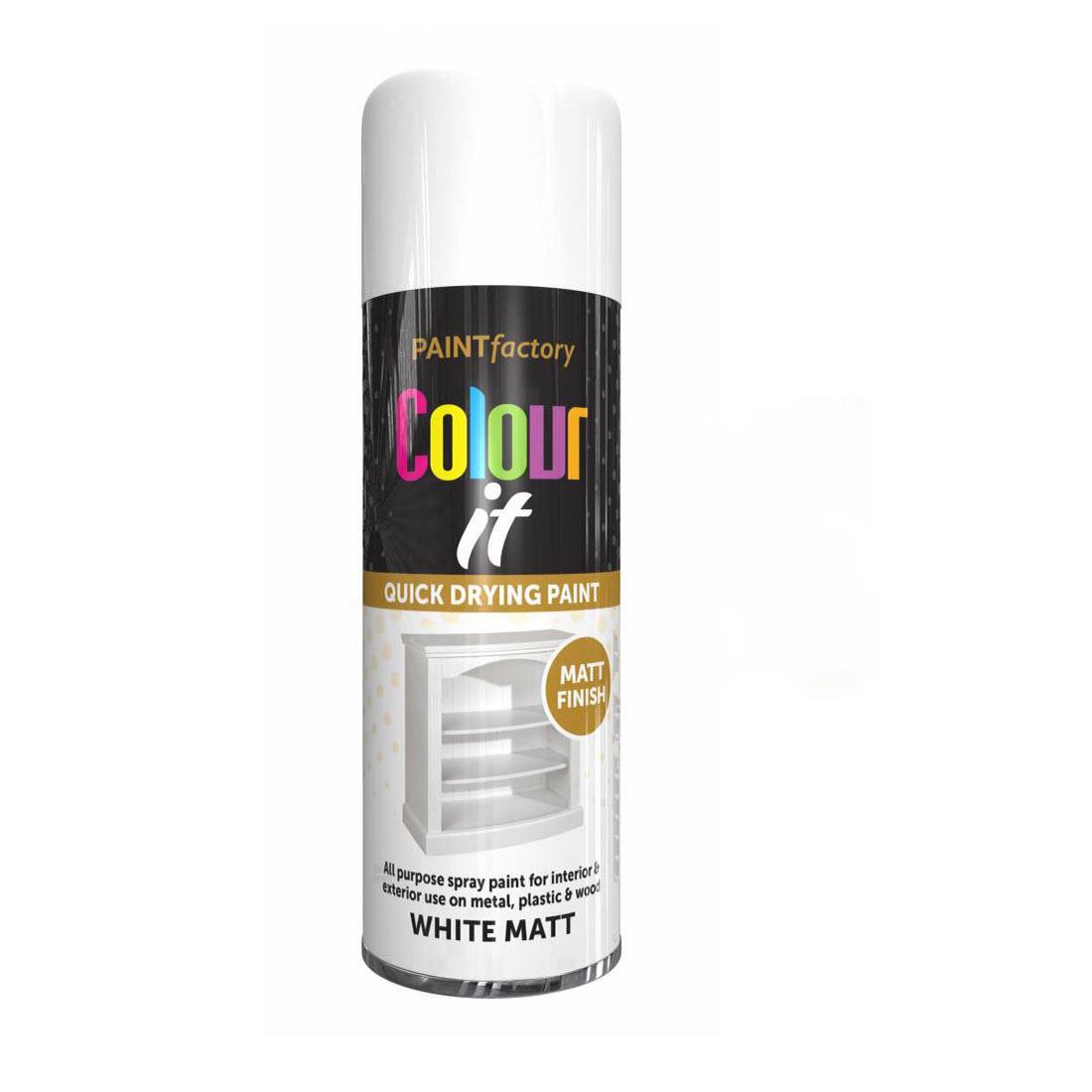 White Matt Paint Factory