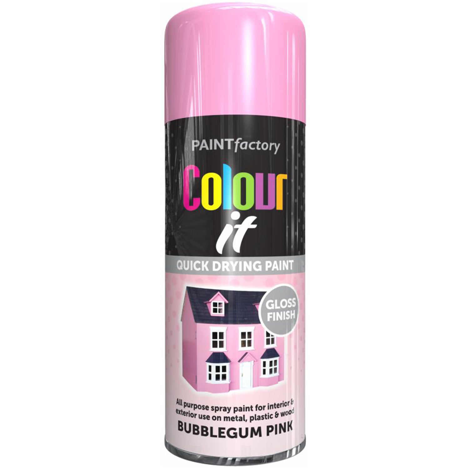 Paint Factory Bubblegum Pink Spray Paint 400ml