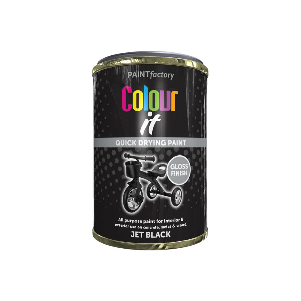 Paint Factory Tin Paint Matt Gloss Metallic Metal Wood Plastic 300ml
