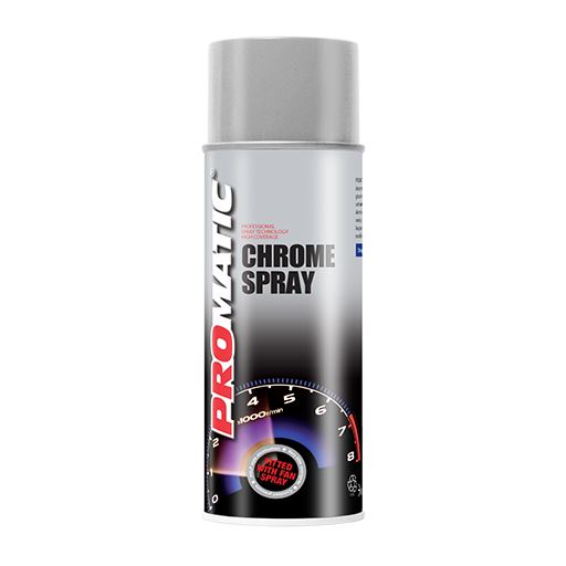 Promatic Chrome Aerosol Spray Paint 400ml