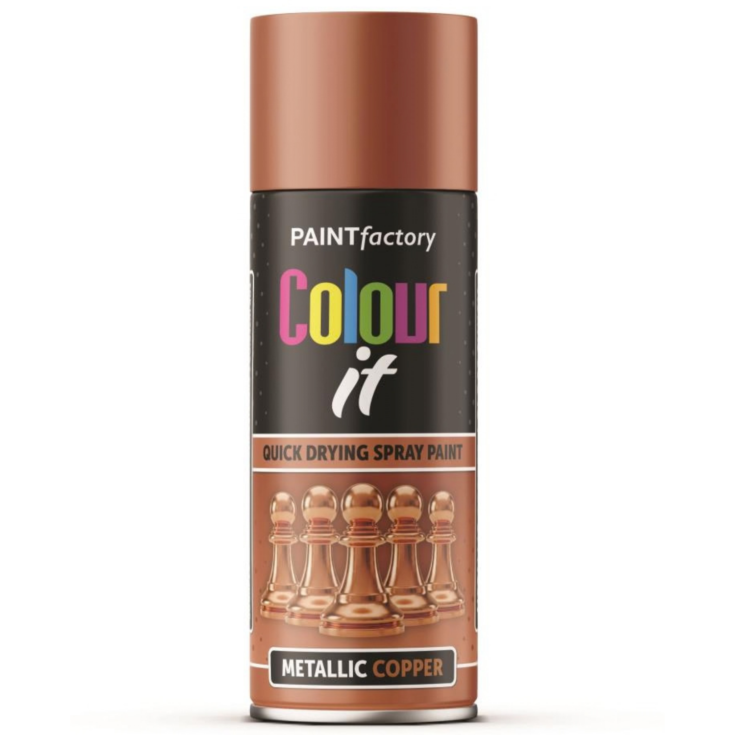 Copper Metallic Spray Paint 400ml - Paint Factory