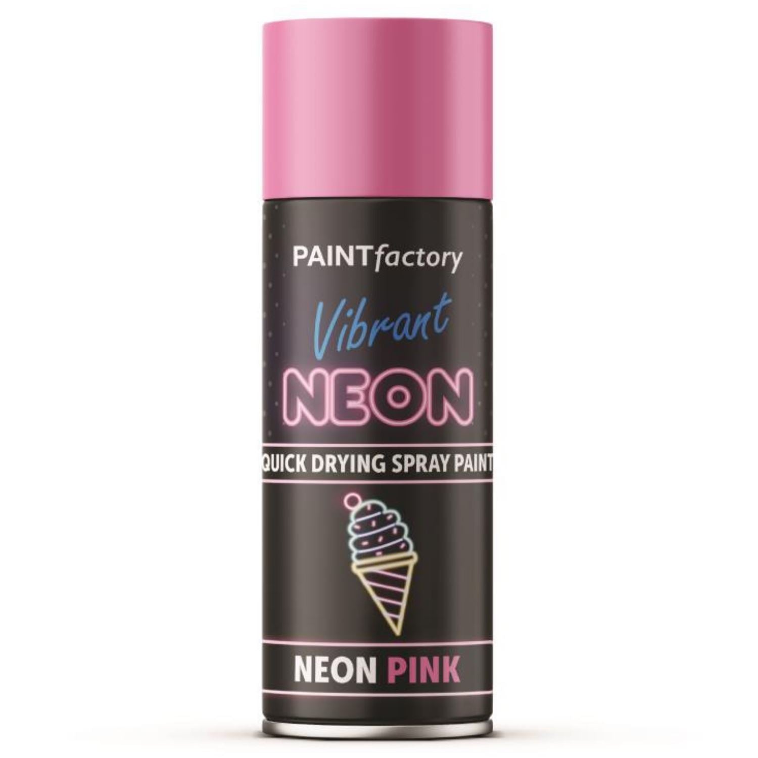 Fluorescent Neon Pink Spray Paint 200ml - Paint Factory