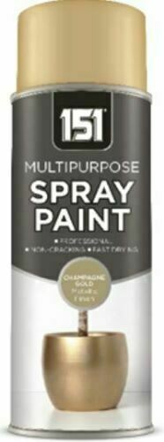 151 Metallic Gloss Champagne Gold Spray Paint 400ml