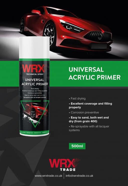 WRX Universal Acrylic Primer Grey Multi Purpose 500ml