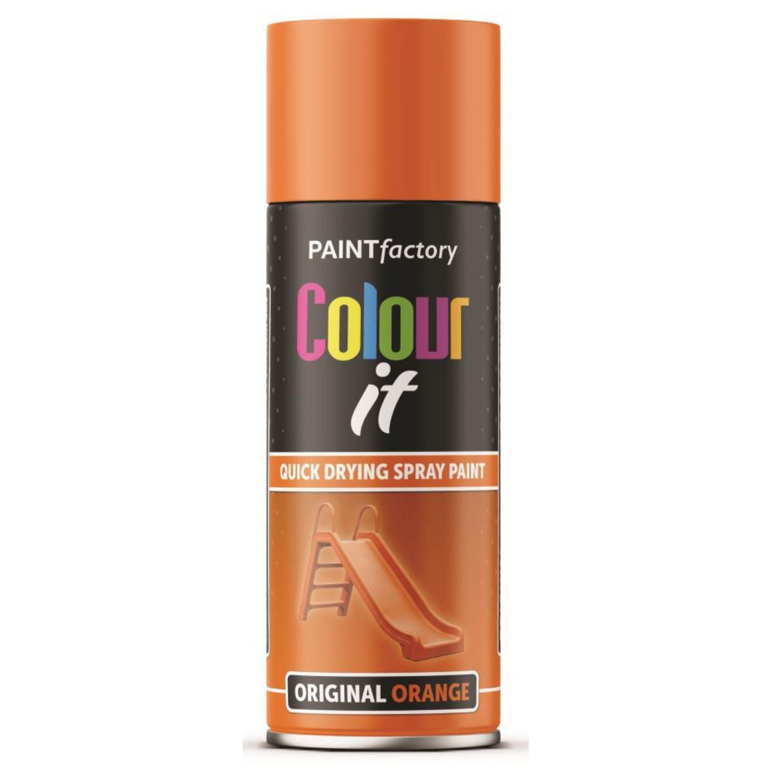 Original Orange Gloss Spray Paint 400ml - Paint Factory