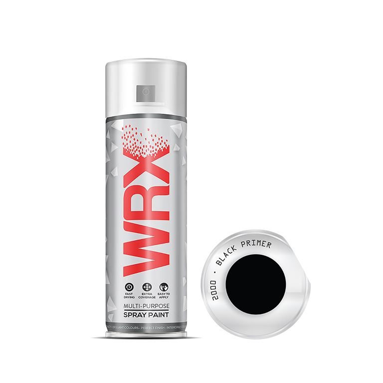 WRX Black Surface Primer Multi Purpose Spray Paints 400ml