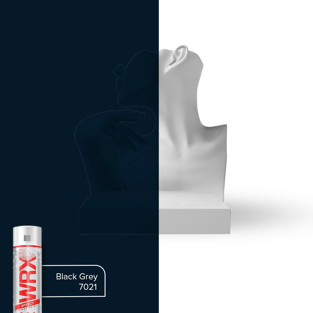WRX Black Grey Multi Purpose Spray Paints 400ml