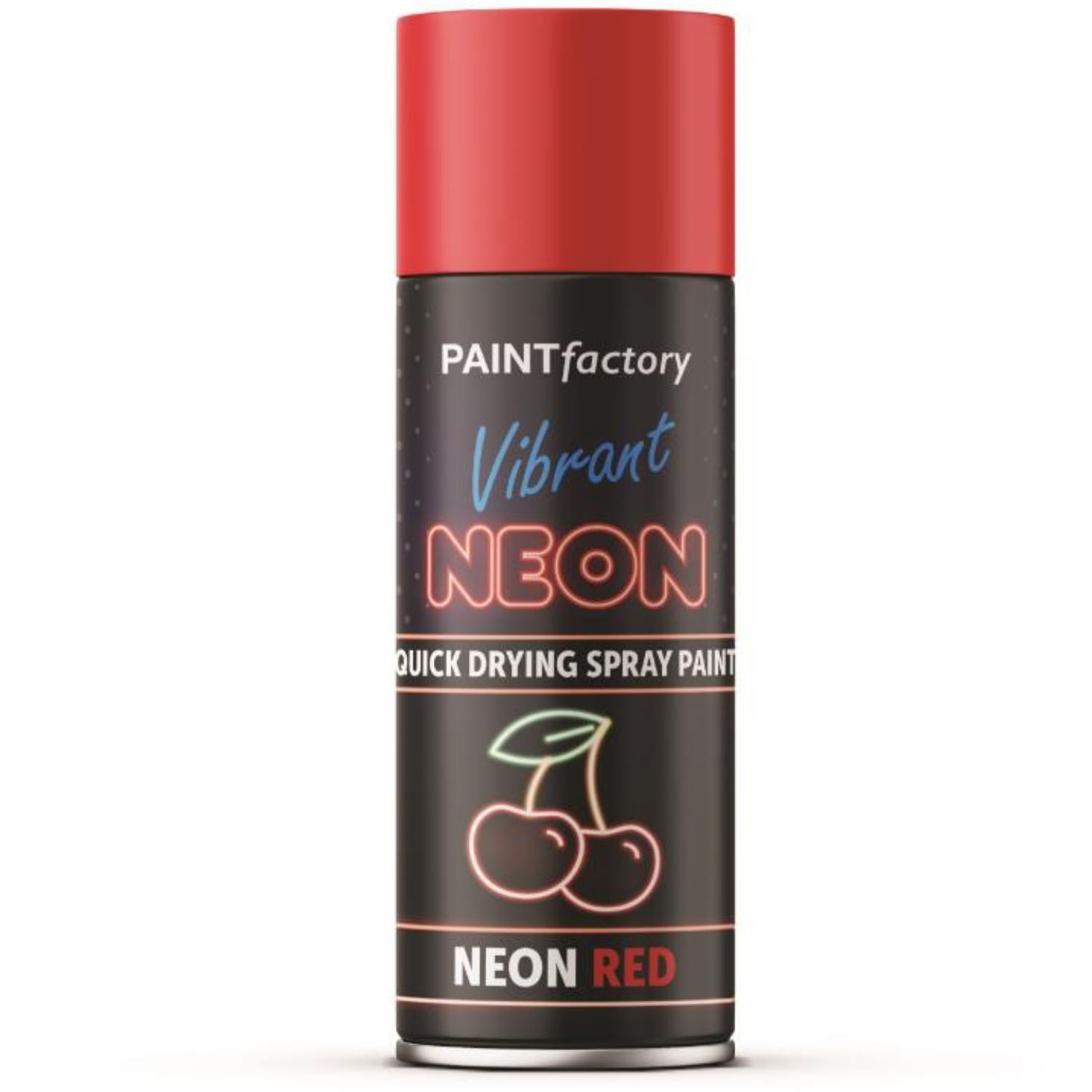 Fluorescent Neon Red Spray Paint 200ml - Paint Factory