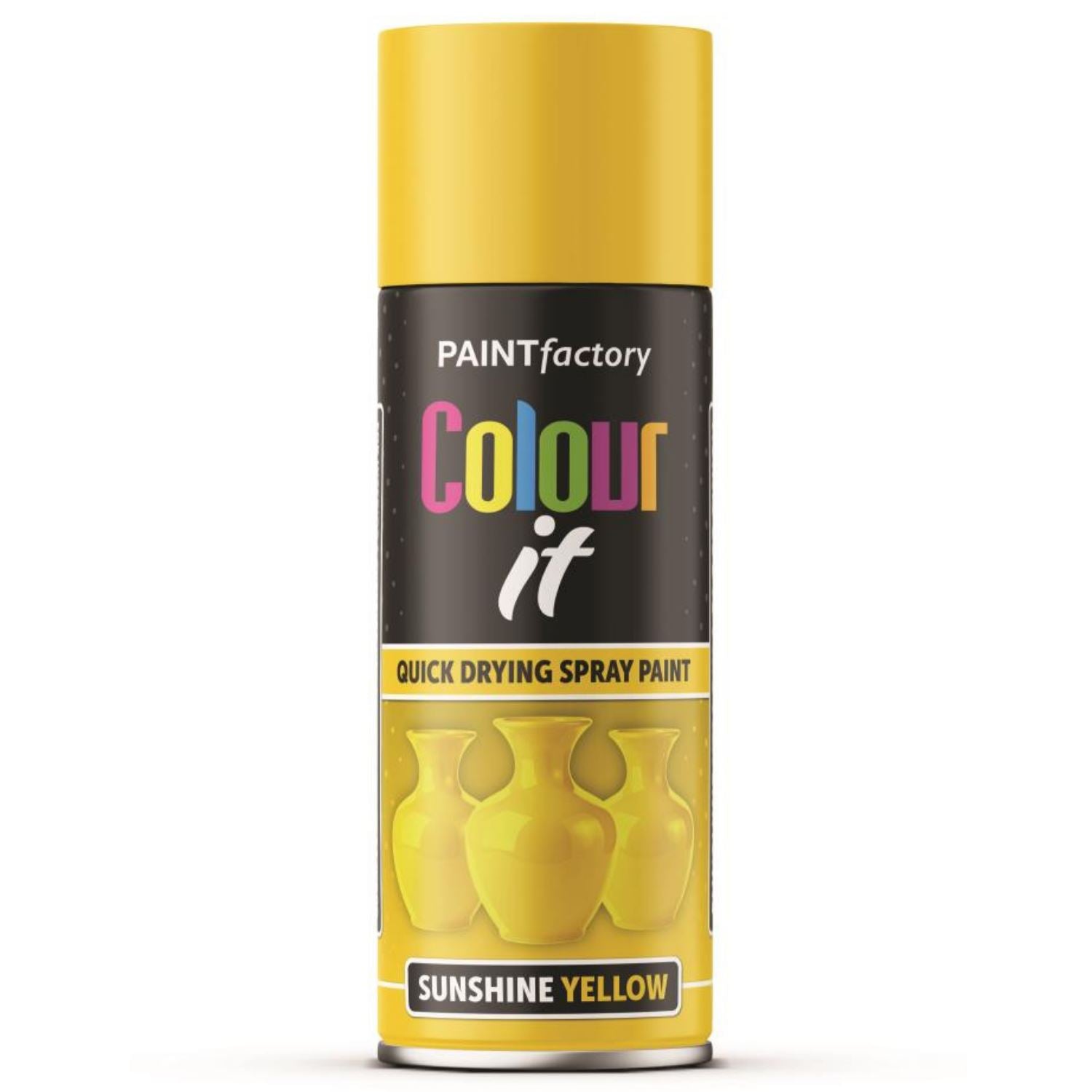 Paint Factory Sunshine Yellow Spray Paint 400ml