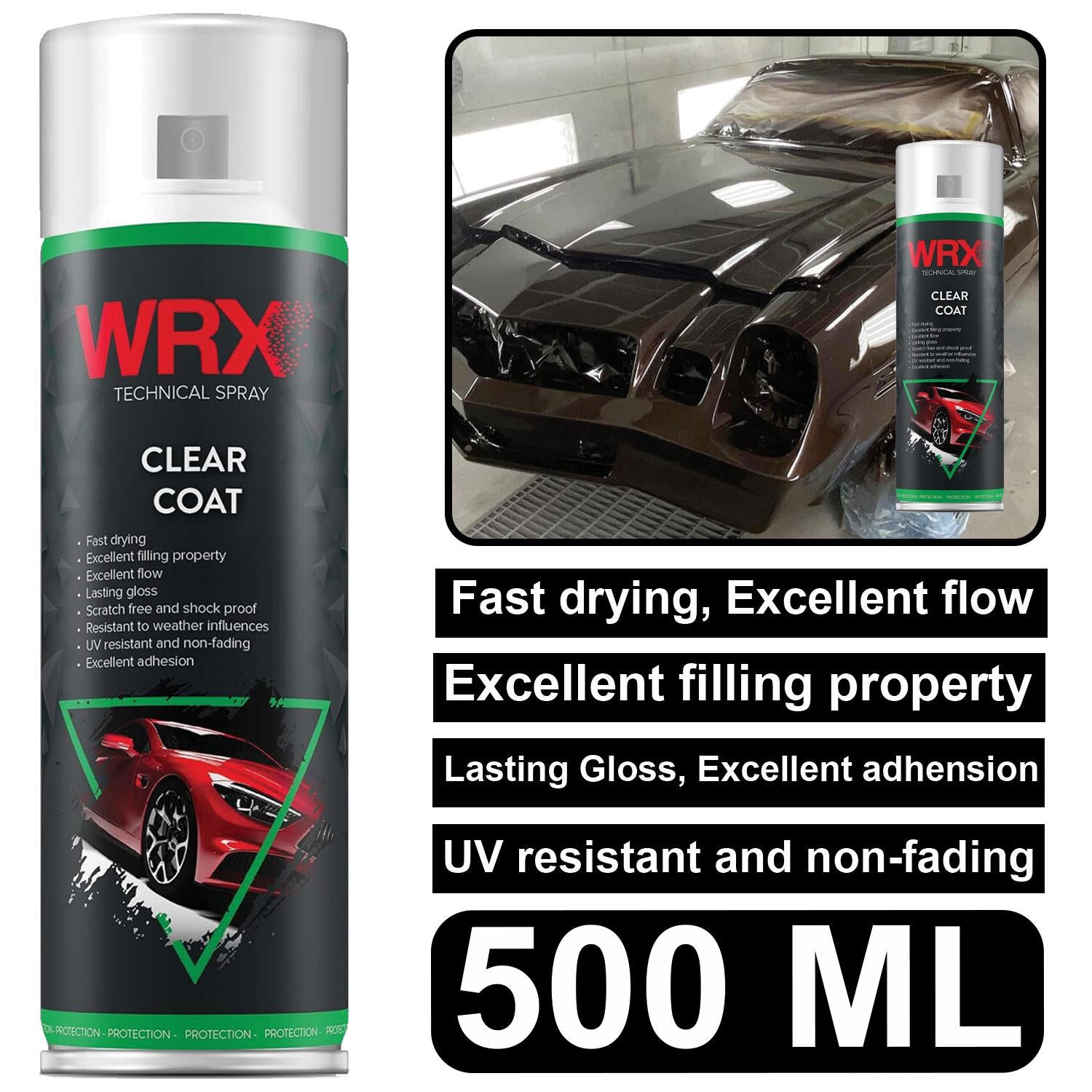 WRX Clear Coat Multi Purpose Protection Spray 500ml