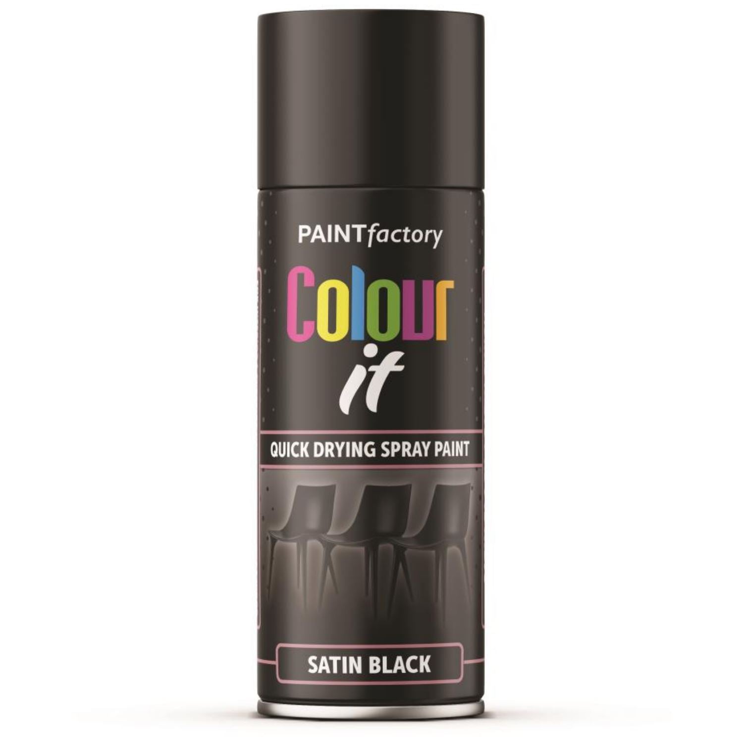 Paint Factory Black Satin 400ml