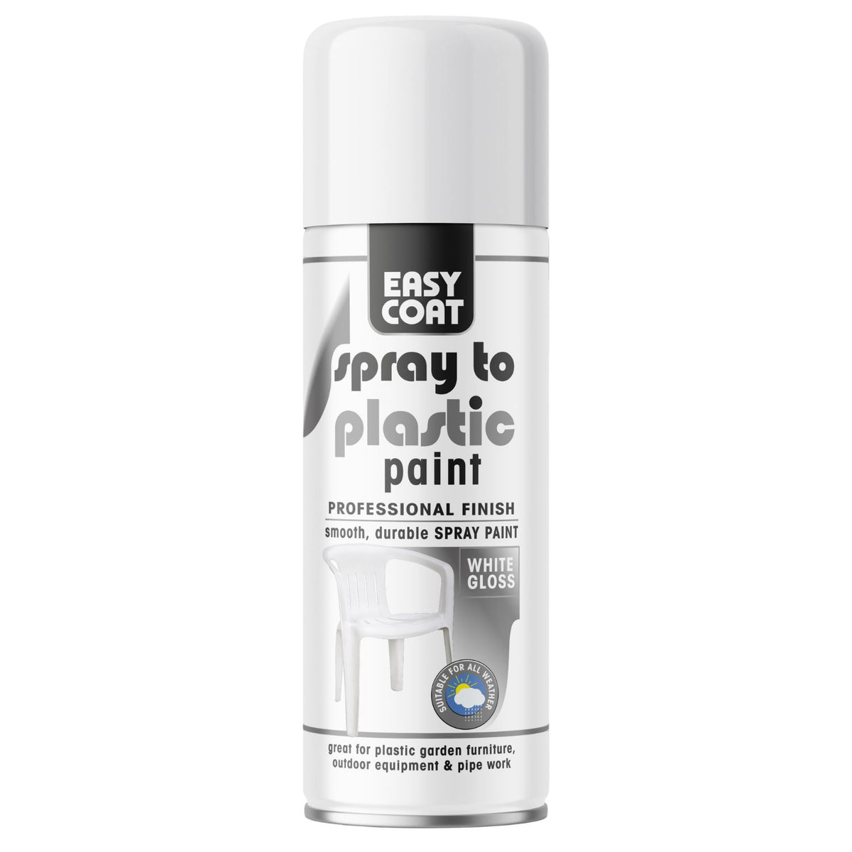 151 Spray To Plastic Spray Paint White Gloss 400ml