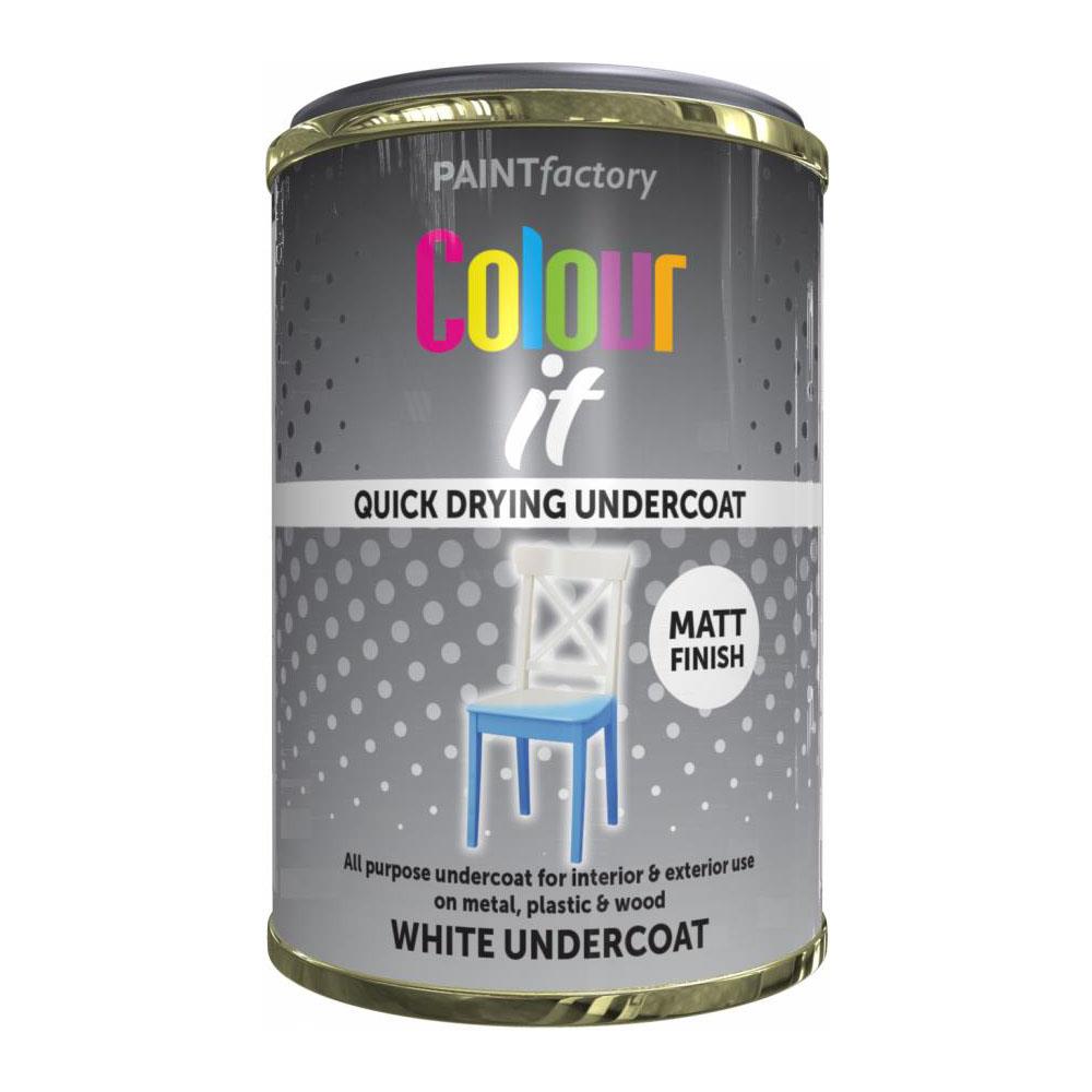 Paint Factory Tin Paint Matt Gloss Metallic Metal Wood Plastic 300ml