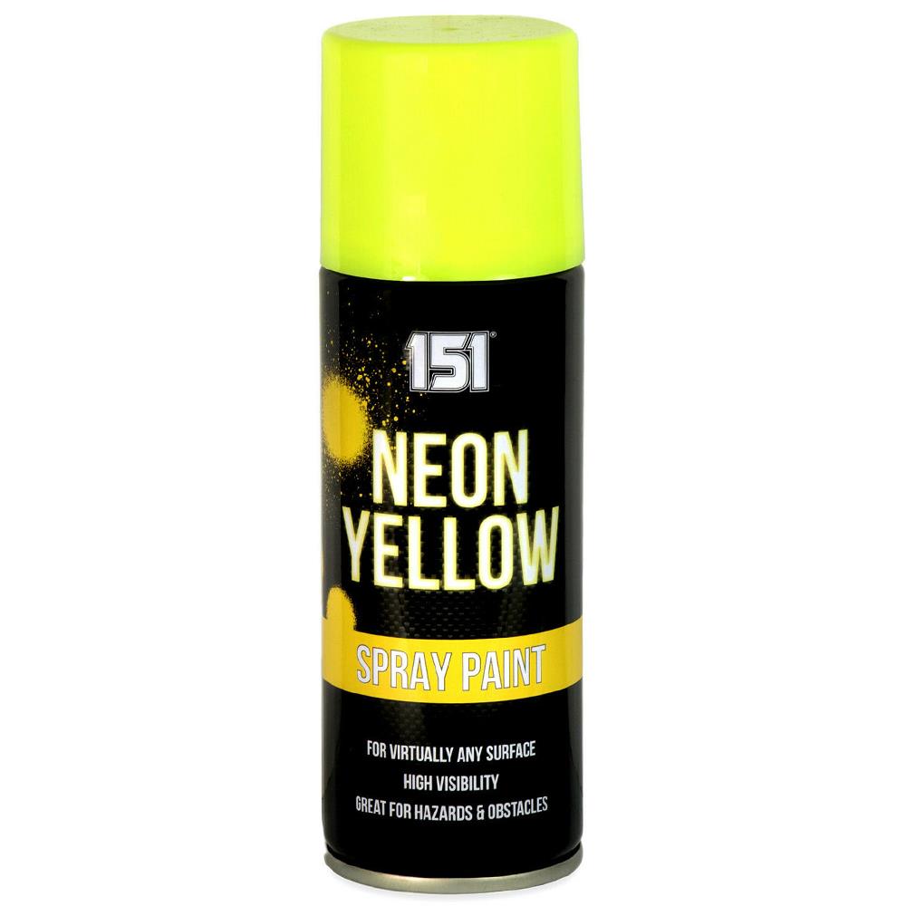 151 Neon Yellow Spray Paint 200ml