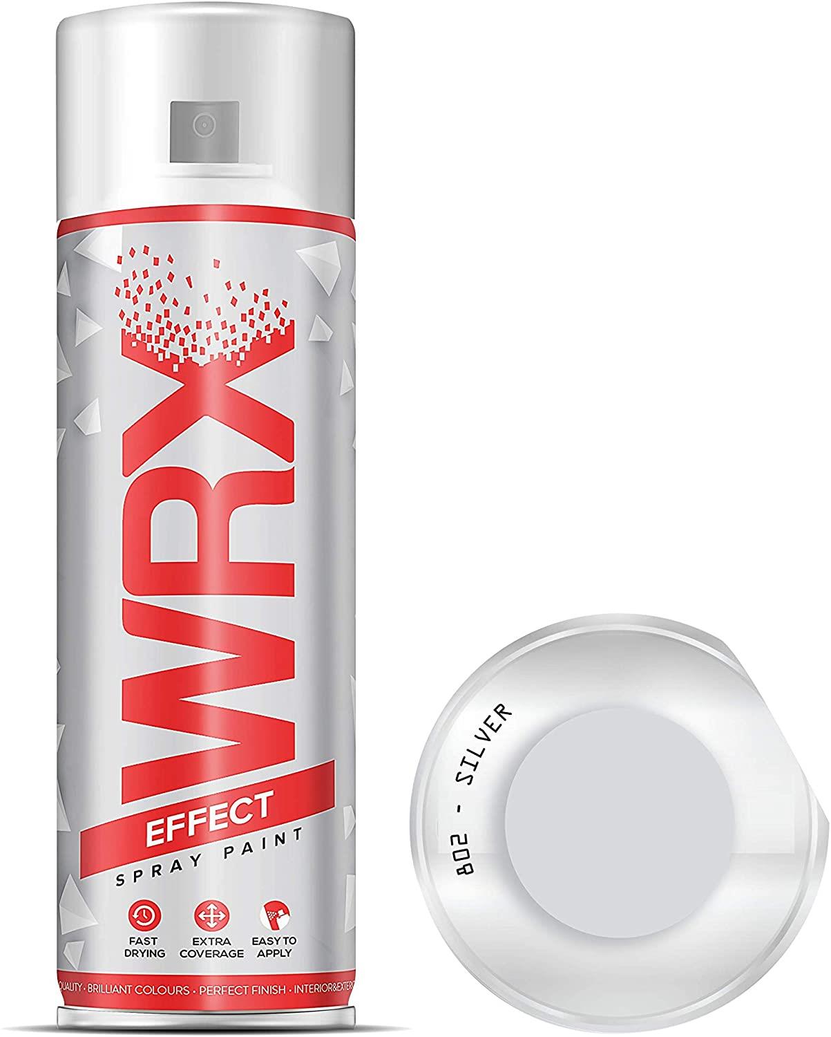 WRX Silver 802 Spray Paint Acrylic 400ml