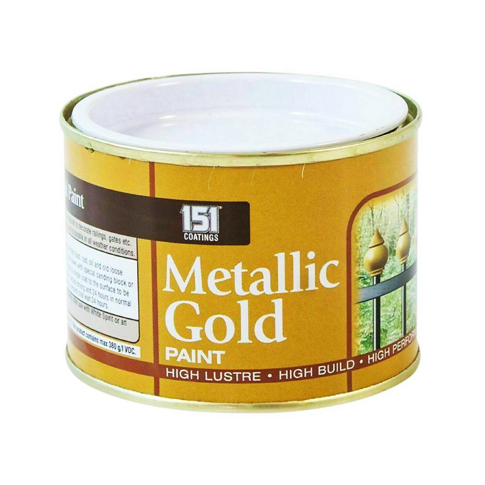 151 Metallic Gold Paint Tin 180ml
