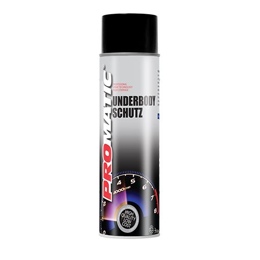 Promatic Black Underbody Aerosol Spray Paint 500ml
