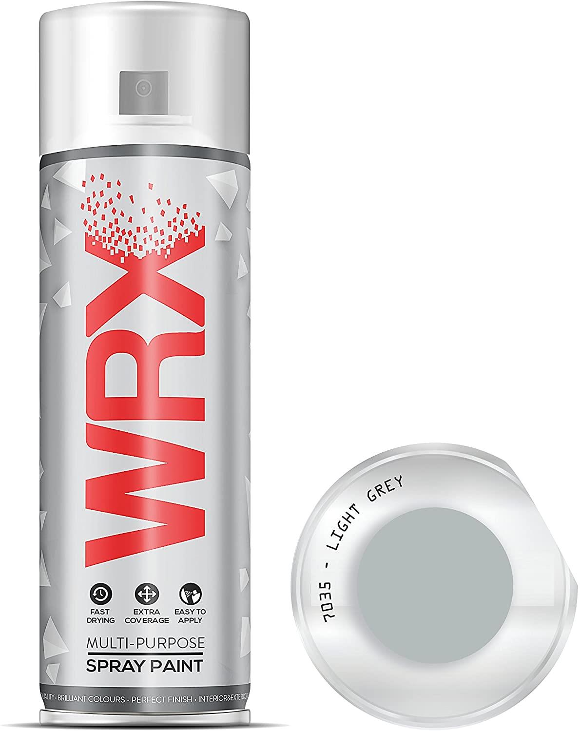 WRX Flat Light Grey 7035 Spray Paint 400ml