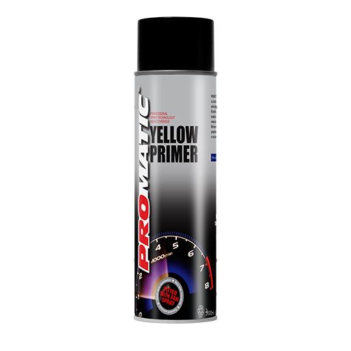 Promatic Yellow Primer Aerosol Spray Paint 500ml