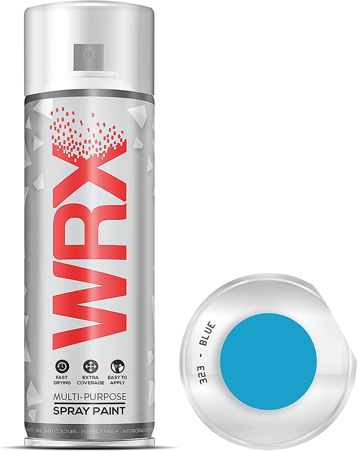WRX Flat Blue 323 Spray Paint Acrylic 400ml